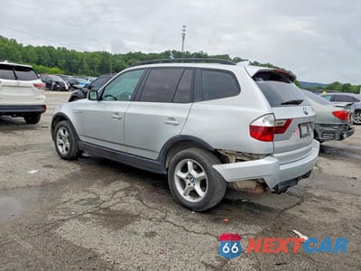 Drugie zdjęcie samochodu z przodu: 2007 BMW X3 3.0SI VIN:WBXPC93467WF04137 - miniatura