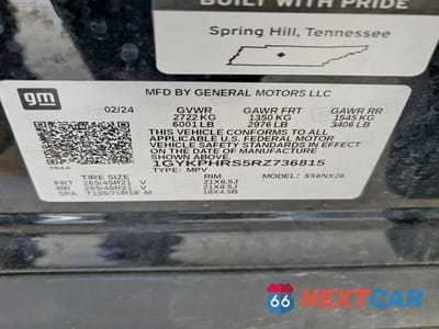 Zdjęcie 13 z 13 samochodu: 2024 CADILLAC XT6 SPORT PLATINUM VIN:1GYKPHRS5RZ736815 - miniatura