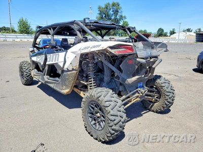 Trzecie zdjęcie samochodu z tyłu: 2020 CAN-AM MAVERICK X3 UTILITY VEHICLE VIN:3JBVMAY42LK001299 - miniatura
