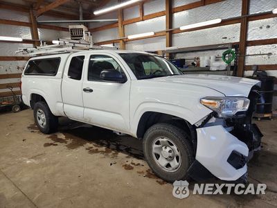 Czwarte zdjęcie samochodu z boku: 2019 TOYOTA TACOMA SR VIN:5TFSX5EN2KX065738 - miniatura