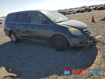 Czwarte zdjęcie samochodu z boku: 2006 HONDA ODYSSEY LX VIN:5FNRL38226B002266 - miniatura