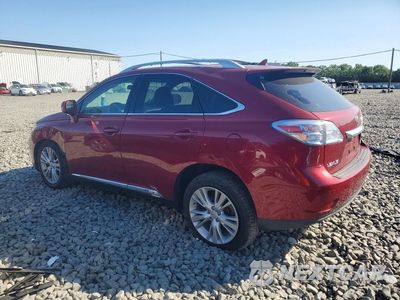 Drugie zdjęcie samochodu z przodu: 2010 LEXUS RX 450H VIN:JTJBC1BA7A2408073 - miniatura