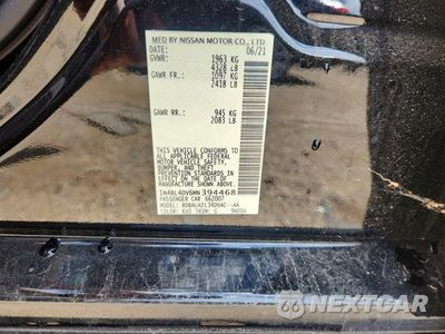 Zdjęcie 13 z 13 samochodu: 2021 NISSAN ALTIMA SV VIN:1N4BL4DV6MN394468 - miniatura