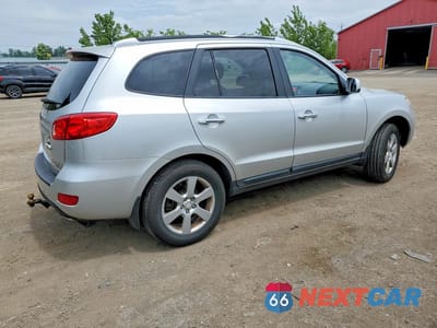 Trzecie zdjęcie samochodu z tyłu: 2008 HYUNDAI SANTA FE SE VIN:5NMSH73EX8H185607 - miniatura
