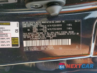 Zdjęcie 13 z 13 samochodu: 2021 LEXUS RX 350 BASE VIN:2T2HZMAA4MC209059 - miniatura