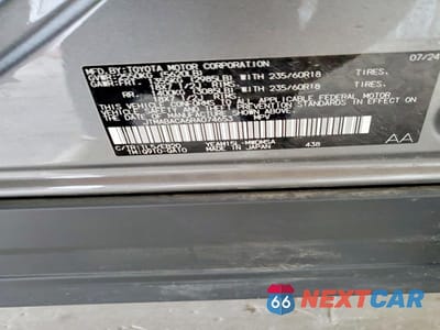 Zdjęcie 13 z 13 samochodu: 2024 TOYOTA BZ4X XLE VIN:JTMABACA6RA074653 - miniatura