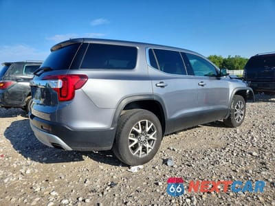 Trzecie zdjęcie samochodu z tyłu: 2020 GMC ACADIA SLE VIN:1GKKNRL40LZ224953 - miniatura