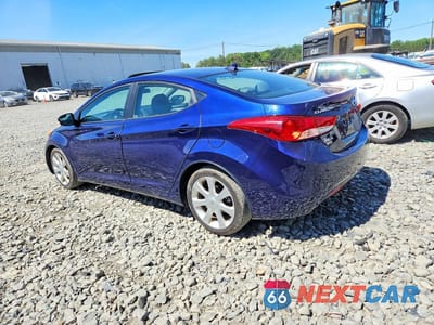 Drugie zdjęcie samochodu z przodu: 2013 HYUNDAI ELANTRA LIMITED VIN:5NPDH4AE4DH285452 - miniatura