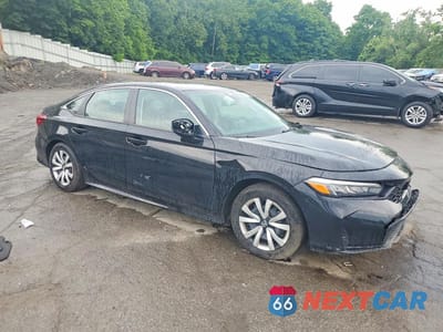 Czwarte zdjęcie samochodu z boku: 2025 HONDA CIVIC LX VIN:2HGFE2F20SH604860 - miniatura
