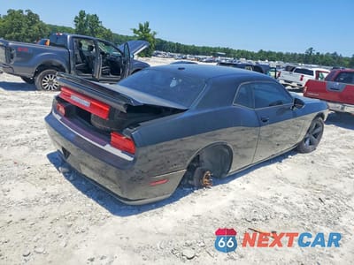 Trzecie zdjęcie samochodu z tyłu: 2013 DODGE CHALLENGER R VIN:2C3CDYBT9DH629009 - miniatura