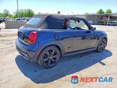 Trzecie zdjęcie samochodu z tyłu: 2022 MINI COOPER S VIN:WMW43DL04N3N56035 - miniatura