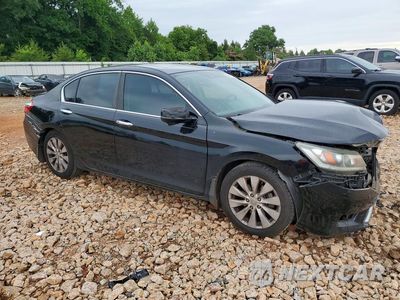 Czwarte zdjęcie samochodu z boku: 2014 HONDA ACCORD EXL VIN:1HGCR2F89EA158707 - miniatura
