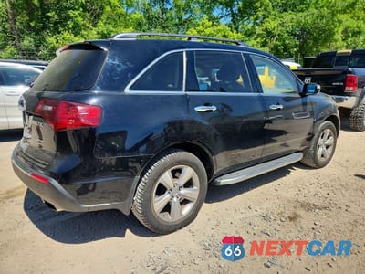 Trzecie zdjęcie samochodu z tyłu: 2011 ACURA MDX TECHNOLOGY VIN:2HNYD2H60BH532188 - miniatura