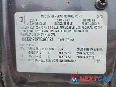 Zdjęcie 12 z 12 samochodu: 2000 CHEVROLET SILVERADO K1500 VIN:1GCEK19T9YE393823 - miniatura