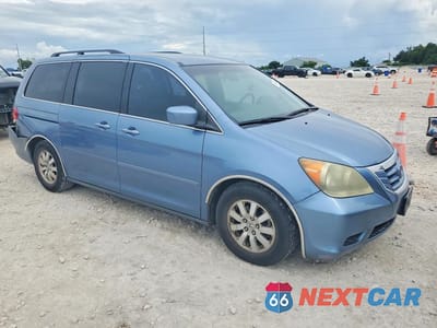 Czwarte zdjęcie samochodu z boku: 2008 HONDA ODYSSEY EX VIN:5FNRL38408B011651 - miniatura