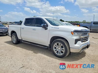 Czwarte zdjęcie samochodu z boku: 2024 CHEVROLET SILVERADO C1500 LTZ VIN:2GCPAEEDXR1157248 - miniatura