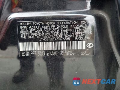 Zdjęcie 12 z 12 samochodu: 2024 LEXUS IS 350 F SPORT VIN:JTHGZ1B28R5076685 - miniatura