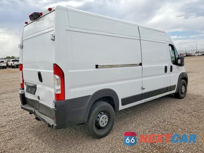 Trzecie zdjęcie samochodu z tyłu: 2021 RAM PROMASTER 2500 2500 HIGH VIN:3C6LRVDGXME546123 - miniatura