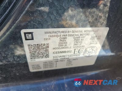 Zdjęcie 12 z 12 samochodu: 2018 CHEVROLET SILVERADO K1500 LT VIN:1GCVKREC9JZ295832 - miniatura