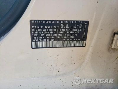 Zdjęcie 12 z 12 samochodu: 2013 VOLKSWAGEN JETTA SE VIN:3VWDP7AJ1DM356261 - miniatura