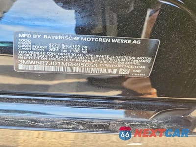 Zdjęcie 12 z 12 samochodu: 2021 BMW 330XI VIN:3MW5R7J01M8B65650 - miniatura