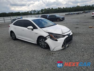 Czwarte zdjęcie samochodu z boku: 2021 TOYOTA COROLLA LE VIN:JTDEAMDE2MJ004809 - miniatura