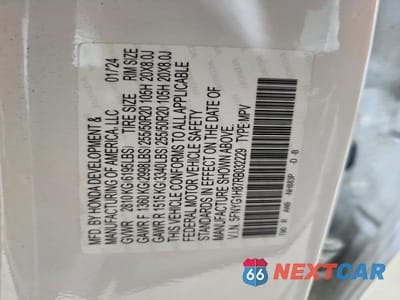 Zdjęcie 13 z 13 samochodu: 2024 HONDA PILOT ELITE VIN:5FNYG1H87RB032229 - miniatura