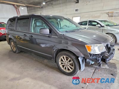 Czwarte zdjęcie samochodu z boku: 2018 DODGE GRAND CARAVAN SXT VIN:2C4RDGCG9JR297578 - miniatura