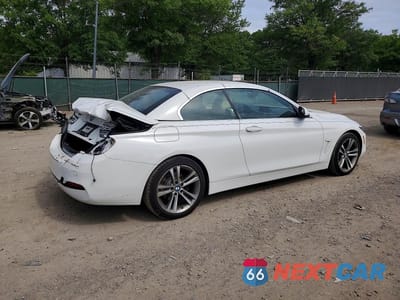 Trzecie zdjęcie samochodu z tyłu: 2019 BMW 430XI VIN:WBA4Z3C59KEN89617 - miniatura