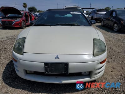 Piąte zdjęcie samochodu w środku: 2002 MITSUBISHI ECLIPSE SPYDER GT VIN:4A3AE85H72E067748 - miniatura