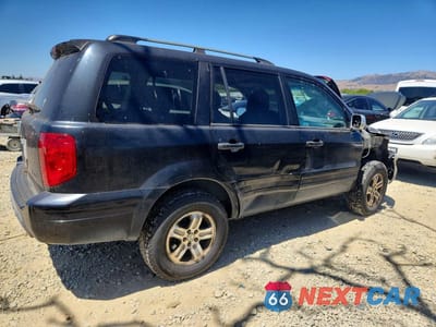 Trzecie zdjęcie samochodu z tyłu: 2003 HONDA PILOT EXL VIN:2HKYF18723H591058 - miniatura