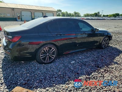 Trzecie zdjęcie samochodu z tyłu: 2020 BMW 740 XI VIN:WBA7T4C06LGF97157 - miniatura