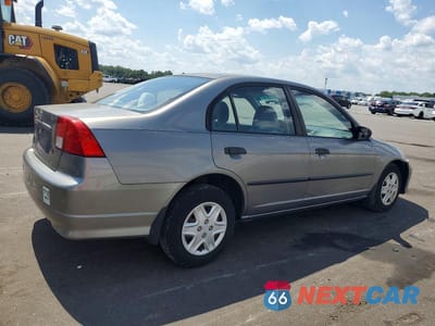Trzecie zdjęcie samochodu z tyłu: 2005 HONDA CIVIC DX VP VIN:1HGES16315L016061 - miniatura