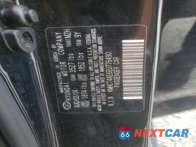 Zdjęcie 12 z 12 samochodu: 2014 HYUNDAI ACCENT GLS VIN:KMHCT4AE6EU776490 - miniatura