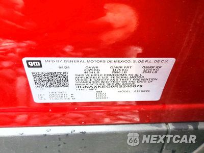 Zdjęcie 12 z 12 samochodu: 2024 CHEVROLET EQUINOX LT VIN:3GNAXKEG0RS240079 - miniatura