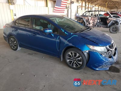 Czwarte zdjęcie samochodu z boku: 2015 HONDA CIVIC EX VIN:2HGFB2F87FH526399 - miniatura