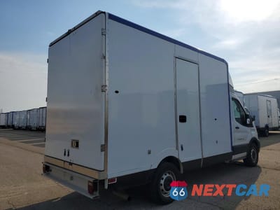 Trzecie zdjęcie samochodu z tyłu: 2020 FORD TRANSIT DELIVERY TRUCK VIN:1FDBW5Z81LKA83388 - miniatura