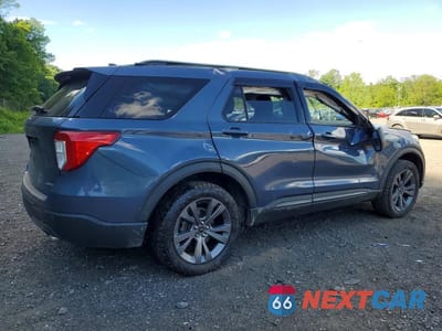 Trzecie zdjęcie samochodu z tyłu: 2021 FORD EXPLORER XLT VIN:1FMSK8DH0MGC29272 - miniatura