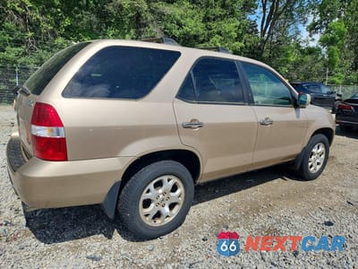 Trzecie zdjęcie samochodu z tyłu: 2002 ACURA MDX TOURING VIN:2HNYD18642H513590 - miniatura