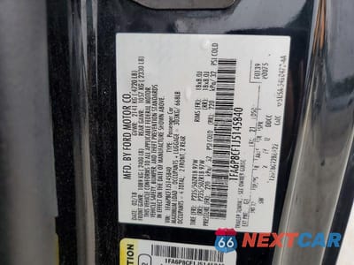 Zdjęcie 12 z 12 samochodu: 2018 FORD MUSTANG GT VIN:1FA6P8CF1J5145840 - miniatura