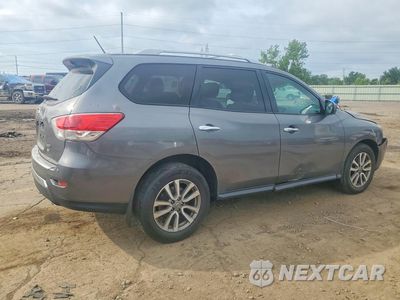Trzecie zdjęcie samochodu z tyłu: 2015 NISSAN PATHFINDER SV VIN:5N1AR2MM9FC634610 - miniatura
