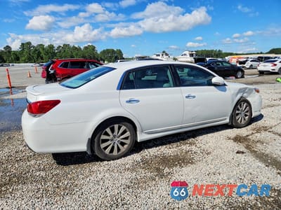 Trzecie zdjęcie samochodu z tyłu: 2012 TOYOTA AVALON LIMITED VIN:4T1BK3DB9CU441621 - miniatura