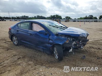 Czwarte zdjęcie samochodu z boku: 2020 HYUNDAI ELANTRA SEL VIN:5NPD84LF1LH631588 - miniatura