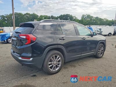 Trzecie zdjęcie samochodu z tyłu: 2023 GMC TERRAIN SLT VIN:3GKALPEG6PL166616 - miniatura