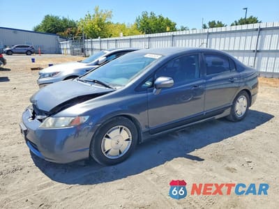 2007 HONDA CIVIC HYBRID JHMFA36237S029264 - główne zdjęcie licytacji z USA - miniatura