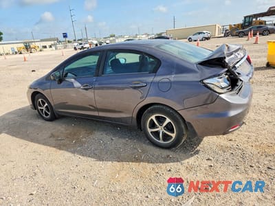 Drugie zdjęcie samochodu z przodu: 2015 HONDA CIVIC SE VIN:19XFB2F76FE118235 - miniatura