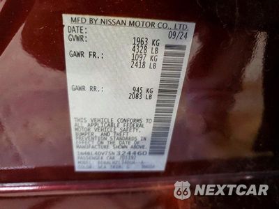 Zdjęcie 12 z 12 samochodu: 2025 NISSAN ALTIMA SV VIN:1N4BL4DV7SN324460 - miniatura