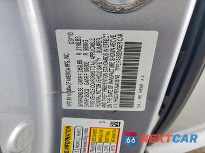 Zdjęcie 12 z 12 samochodu: 2018 HONDA ACCORD LX VIN:1HGCV1F13JA138746 - miniatura