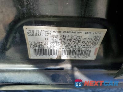 Zdjęcie 13 z 13 samochodu: 2001 TOYOTA RAV4 BASE VIN:JTEHH20V510054085 - miniatura
