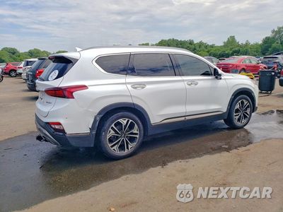 Trzecie zdjęcie samochodu z tyłu: 2020 HYUNDAI SANTA FE LIMITED 2.0T VIN:5NMS5CAA2LH287445 - miniatura
